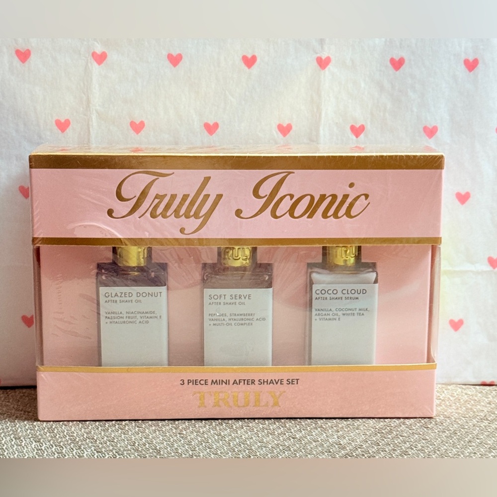 TRULY Iconic After Shave Minis Set - New Sealed package